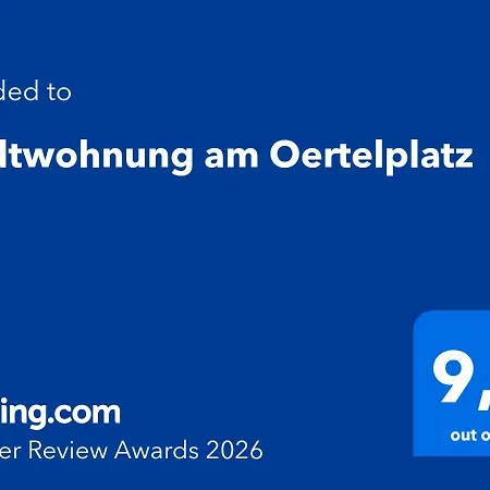 Stadtwohnung Am Oertelplatz 아파트